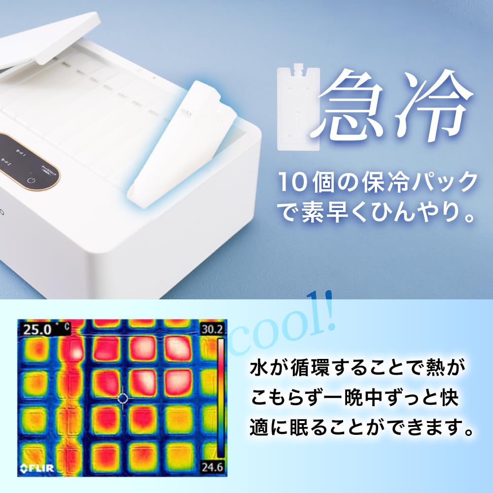 Amazon.co.jp: THANKO 水流マット 水冷マット ひんやりマット 冷